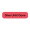 Nevs Give Until Gone 3/8" x 1-1/2" PAUXW-0032 - alternate 1